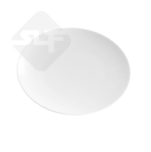 Assiette à dessert porcelaine blanche Astéra